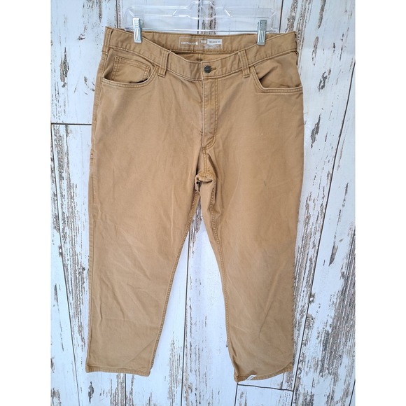 Carhartt Other - Carhartt Men's Relaxed Fit Rugged Flex Canvas 5- Pocket Work Pant 38X30
